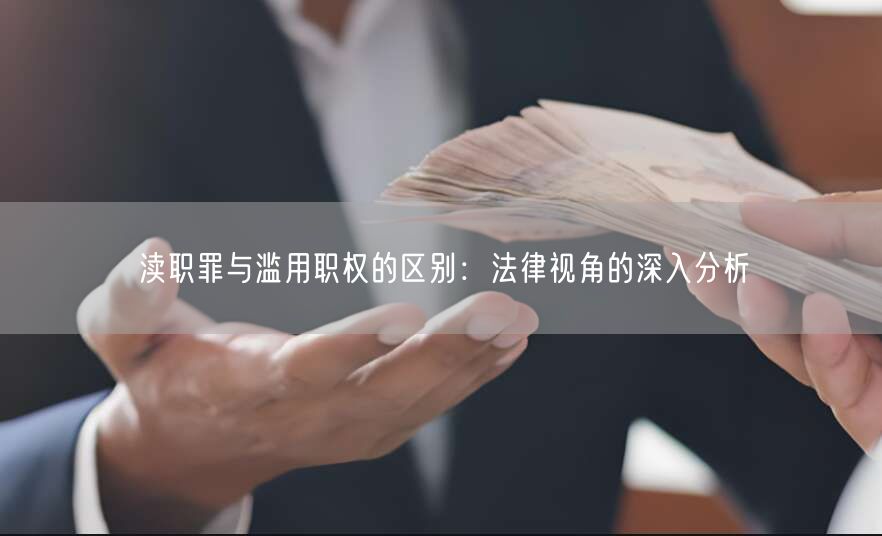 渎职罪与滥用职权的区别：法律视角的深入分析(图1)