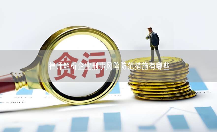 律师解析企业刑事风险防范措施有哪些